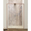 Lacus Schuifdeur Lacus Torcello Tweedelig Helder Glas 110x200 cm Aluminium Profiel Rose Goud