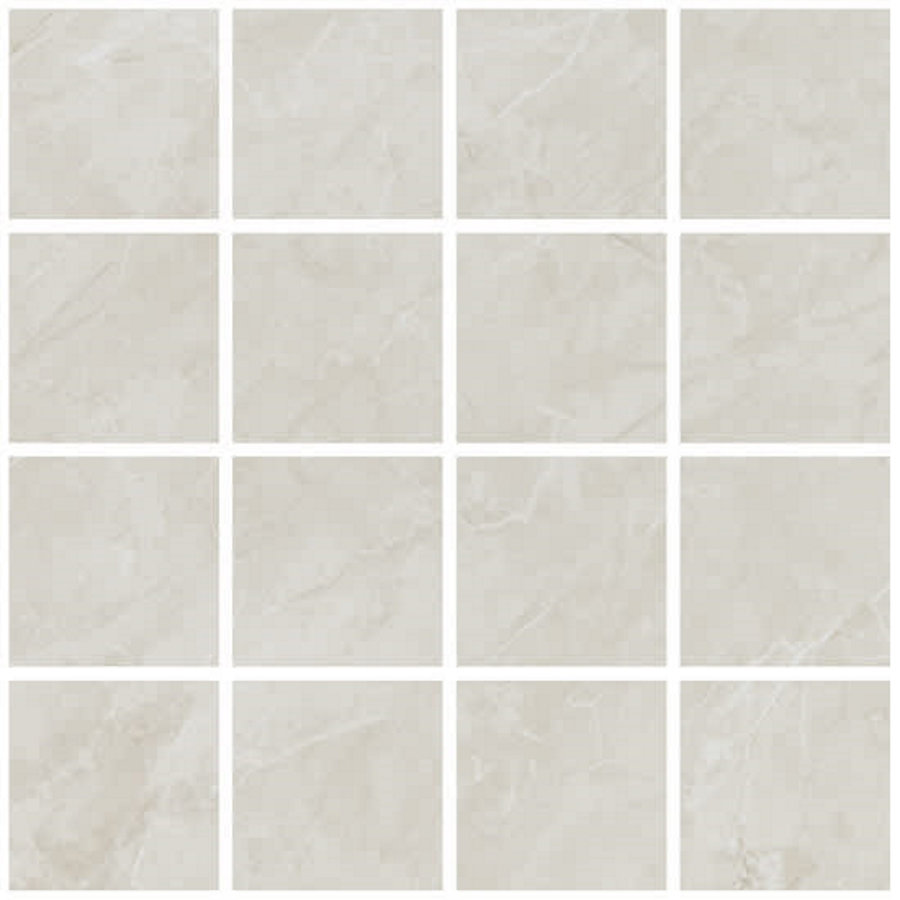 Wandtegel Douglas & Jones Marbles Mozaïek 30x30 cm Glans Belv.Ivory (Prijs per Stuk)