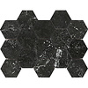 Douglas & Jones Wandtegel Douglas & Jones Marbles Mozaïek 22.5x35.0 cm LX Canfranc Negro Glans (Prijs per 9 stuks)