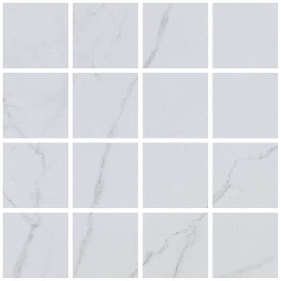 Wandtegel Douglas & Jones Marbles Mozaïek 30x30 cm Glans Lincoln White (Prijs per stuk)