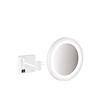 Hansgrohe Scheerspiegel AddStoris HansGrohe Met LED Licht Mat Wit