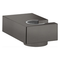 Handdouchehouder Porter E HansGrohe Wand Geborsteld Zwart Chroom