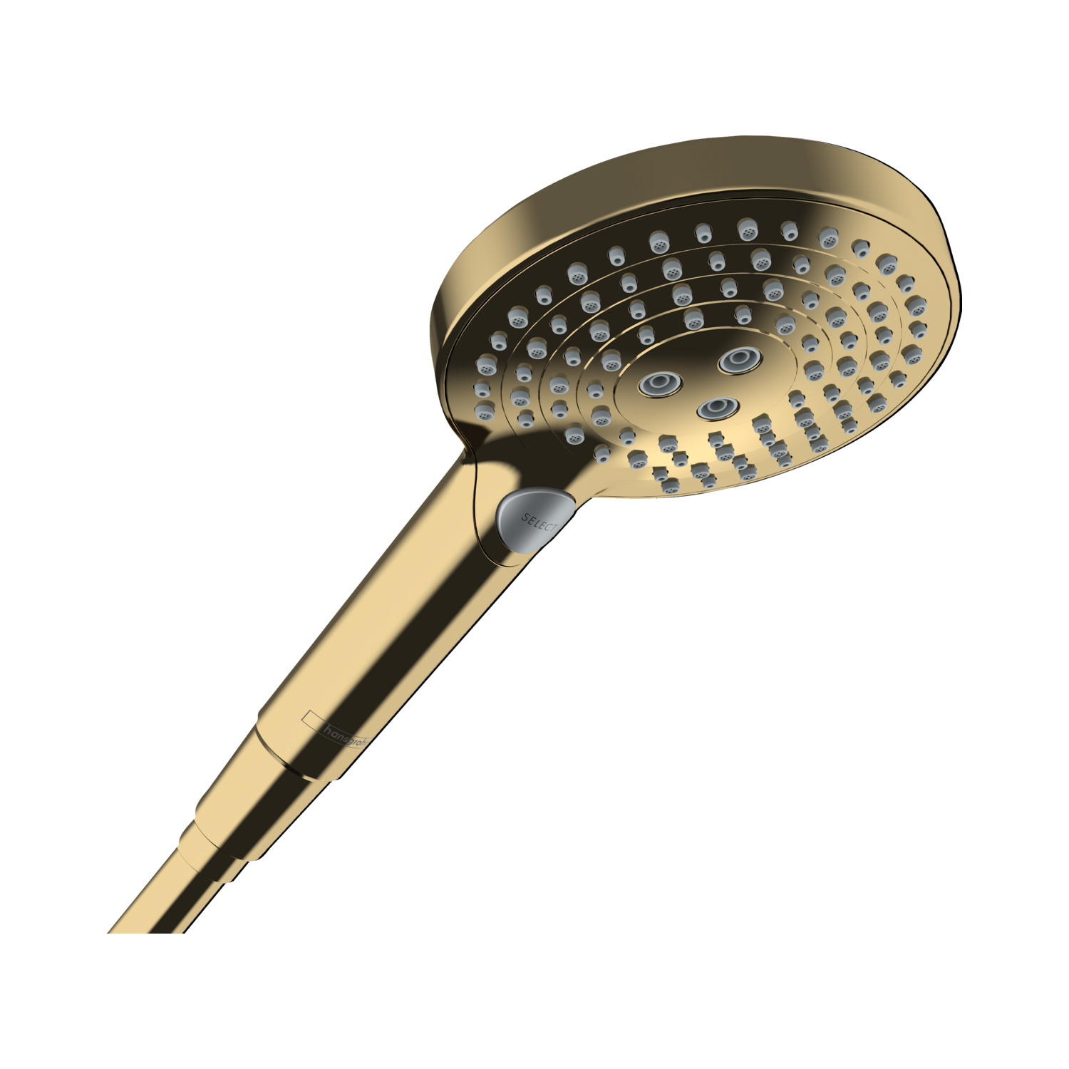 Hansgrohe Handdouche Raindance Select S PowderRain 120 3jet Gepolijst Goud