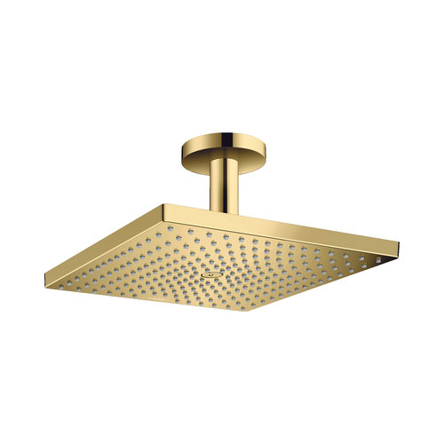 Hoofddouche HansGrohe Raindance E 300 1jet Plafondbevestiging Gepolijst Goud 