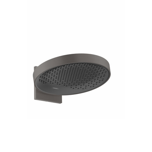 Hoofddouche Rainfinity HansGrohe PowderRain 360 1jet Met Douche-arm Geborsteld Zwart Chroom 