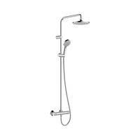 Showerpipe HansGrohe Vernis Blend 200 1 Jet Met Douchethermostaat Chroom