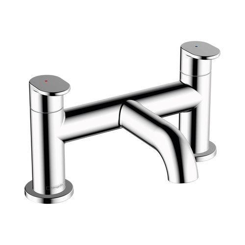 Badrandmengkraan HansGrohe Vernis Blend 2-gats Chroom 