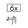 Hansgrohe Opbouw Douchekraan HansGrohe Vernis Blend Eengreeps Chroom (6 stuks)