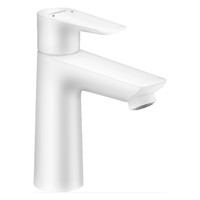 Wastafelmengkraan Talis E HansGrohe 110 Eengreeps Zonder Afvoer Mat Wit