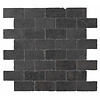 Douglas & Jones Mozaïek Douglas & Jones Sense Mur. Mat Noir 30x30 cm (Prijs per 12 Stuks)