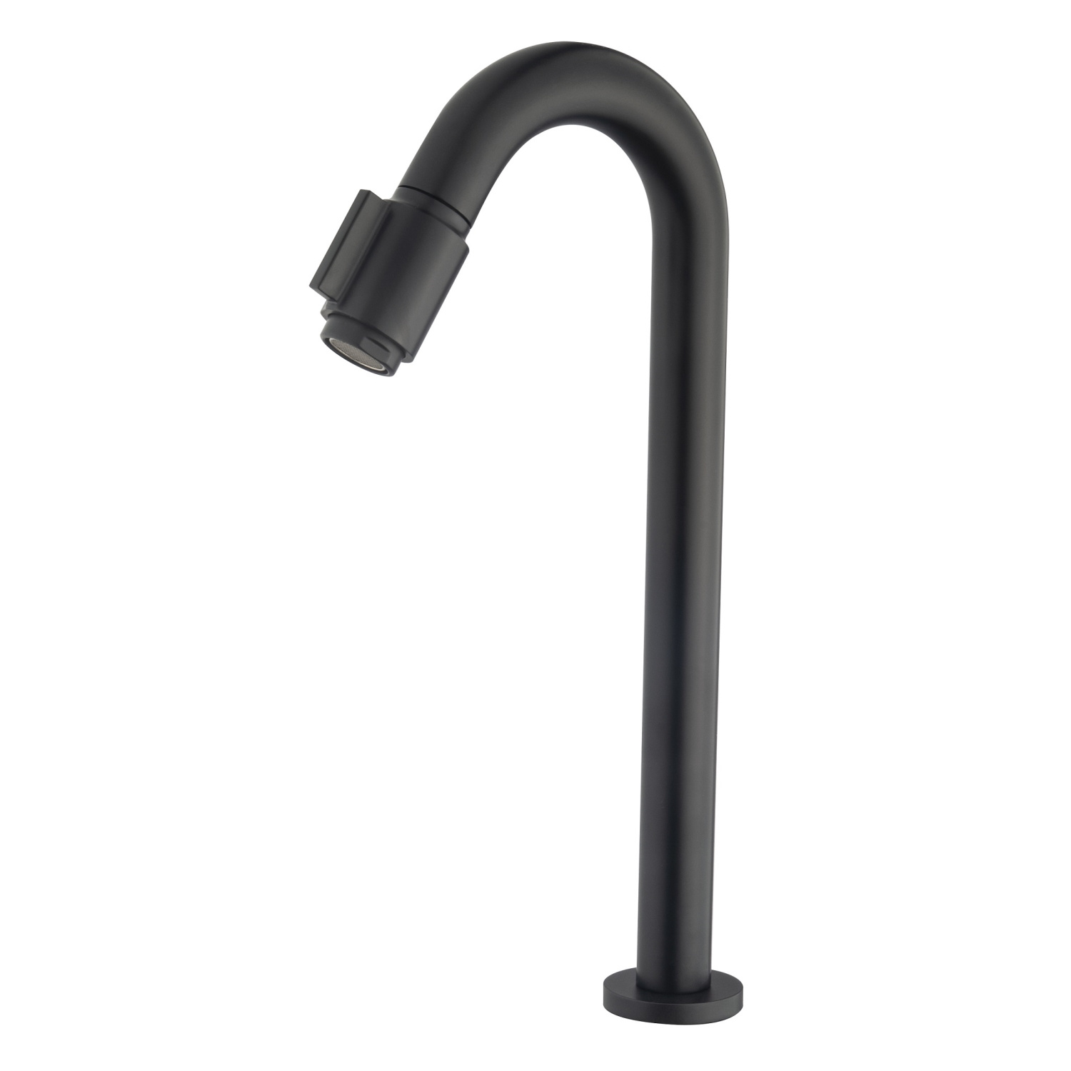 Wiesbaden Toiletkraan XL Victoria 1/2" Mat Zwart