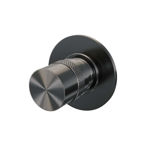 Inbouw Stopkraan Brauer Gunmetal Edition Rond 6.5 cm Messing Gunmetal 