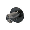 Brauer Inbouw Stopkraan Brauer Gunmetal Carving Rond 6.5 cm Messing Gunmetal