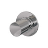 Brauer Inbouw Stopkraan Brauer Chrome Carving Rond 6.5 cm Messing Chroom