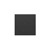 Hoofddouche Tres Plafond 38x38 cm Mat Zwart