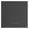 Hoofddouche Tres Plafond met Waterval 50x50 cm Mat Zwart