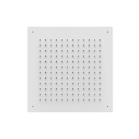 Hoofddouche Tres Plafond 50x50 cm Vierkant Patroon Mat Wit