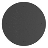 Tres Hoofddouche Tres Plafond 50 cm Rond Mat Zwart