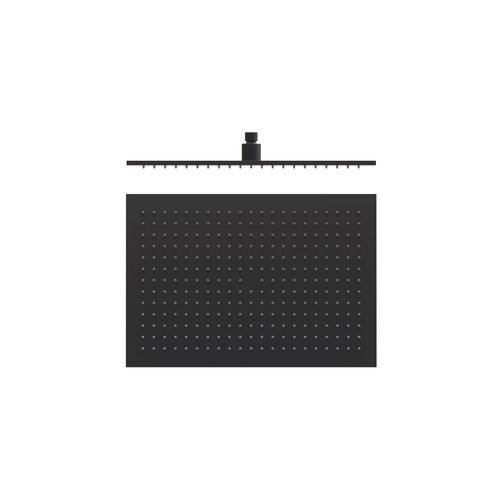 Hoofddouche Tres Plafonduitloop 45x31.5 cm Mat Zwart 