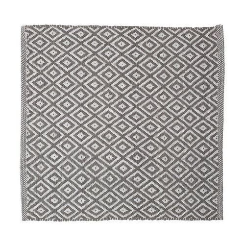 Badmat Sealskin Trellis 60x60 cm Katoen Grijs 