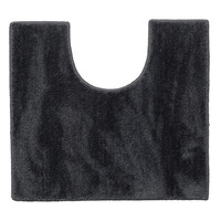 Toiletmat Sealskin Doux 45x50 cm Polyester Donkergrijs