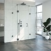 Sanitop Douchecabine Compleet Just Creating Profielloos XL 80x120 cm Gunmetal