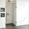 Nisdeur Compleet Just Creating Profielloos 2-Delig 100x200 cm 40/60 Gunmetal