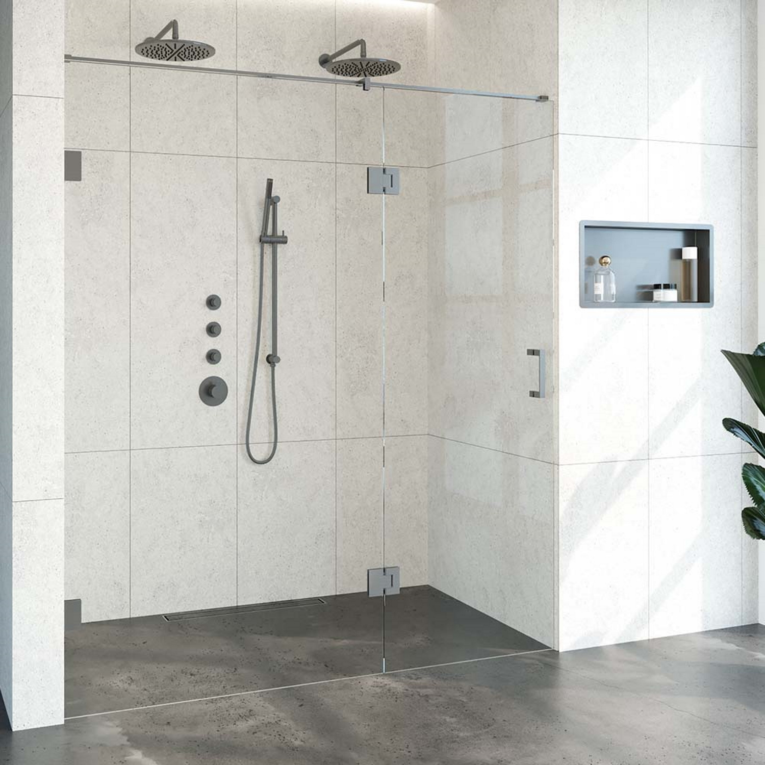 Nisdeur Compleet Just Creating Profielloos 2-Delig Sanitop