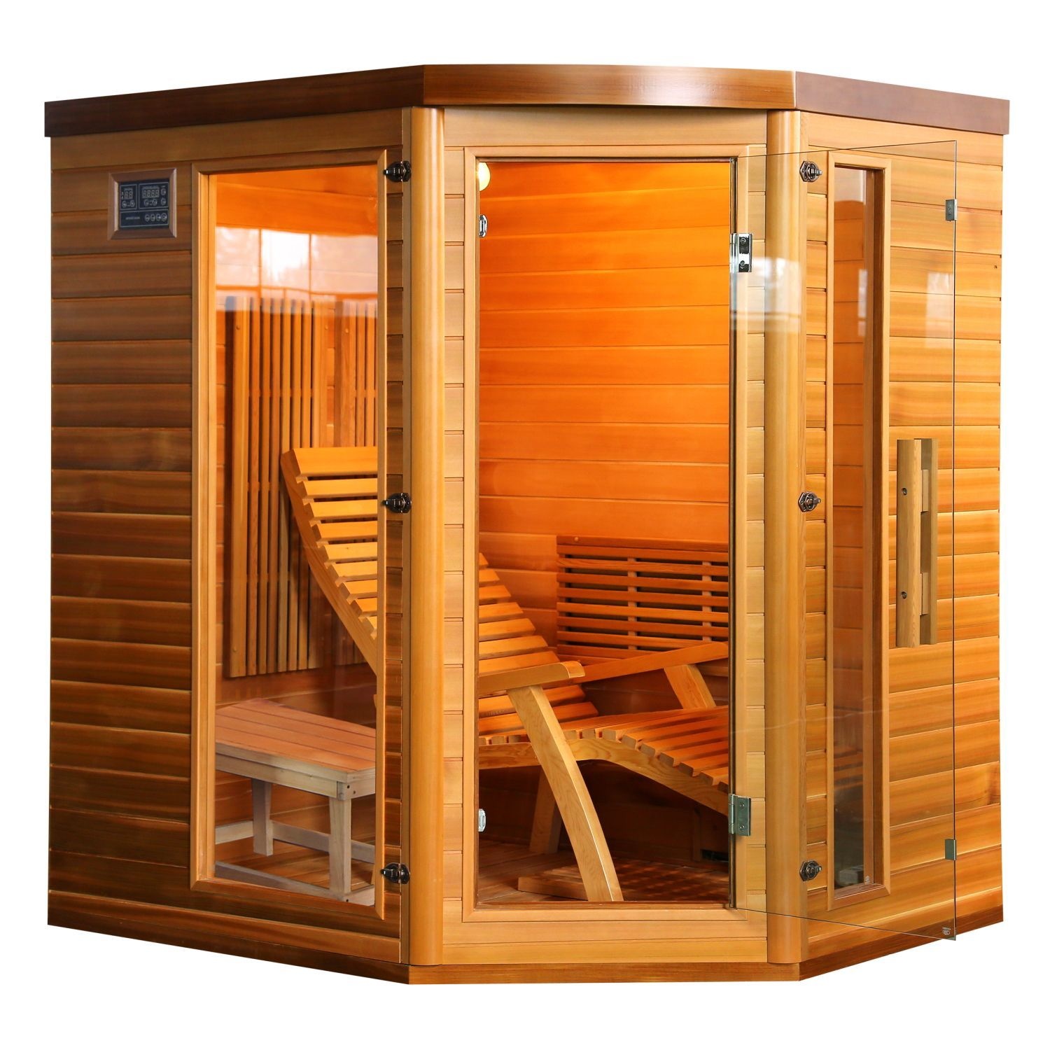 Infrarood Sauna Optimal 174x138 cm 1950W 2 Persoons Sanotechnik