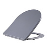 Wiesbaden Toiletzitting Met Deksel Wiesbaden Shade Slim One Touch Mat Grijs