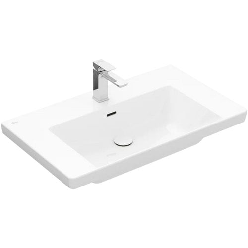 Wastafel Villeroy & Boch Subway 3.0 47x80x16.5 cm Wit Alpin 