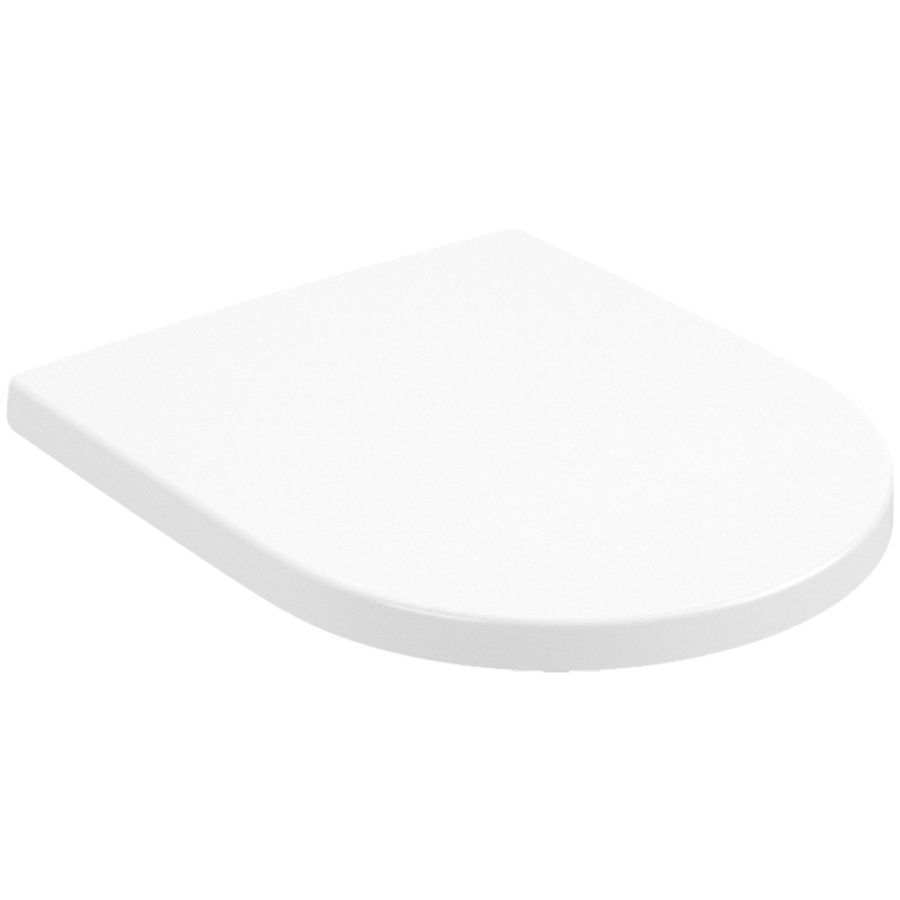 Toiletzitting Villeroy & Boch Subway 3.0 43.8x37.4x4.2 cm Stone White