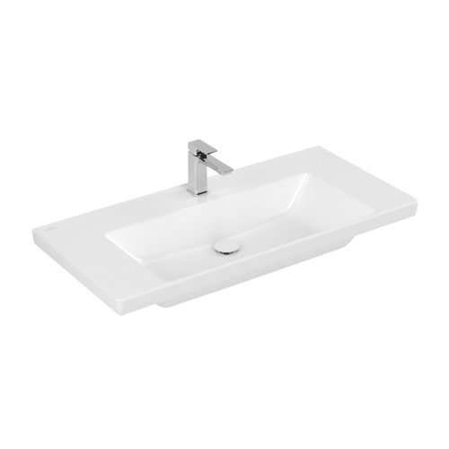 Wastafel Villeroy & Boch Subway 3.0 100x47x16.5cm Wit Alpin 