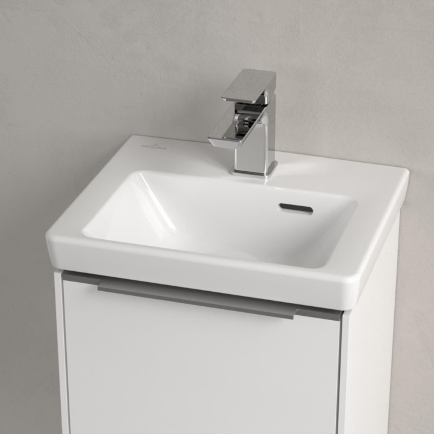 Fontein Villeroy & Boch Subway 3.0 Met CeramicPlus Met Overloop 37x30.5x13.5 Wit Alpin Villeroy & Bo