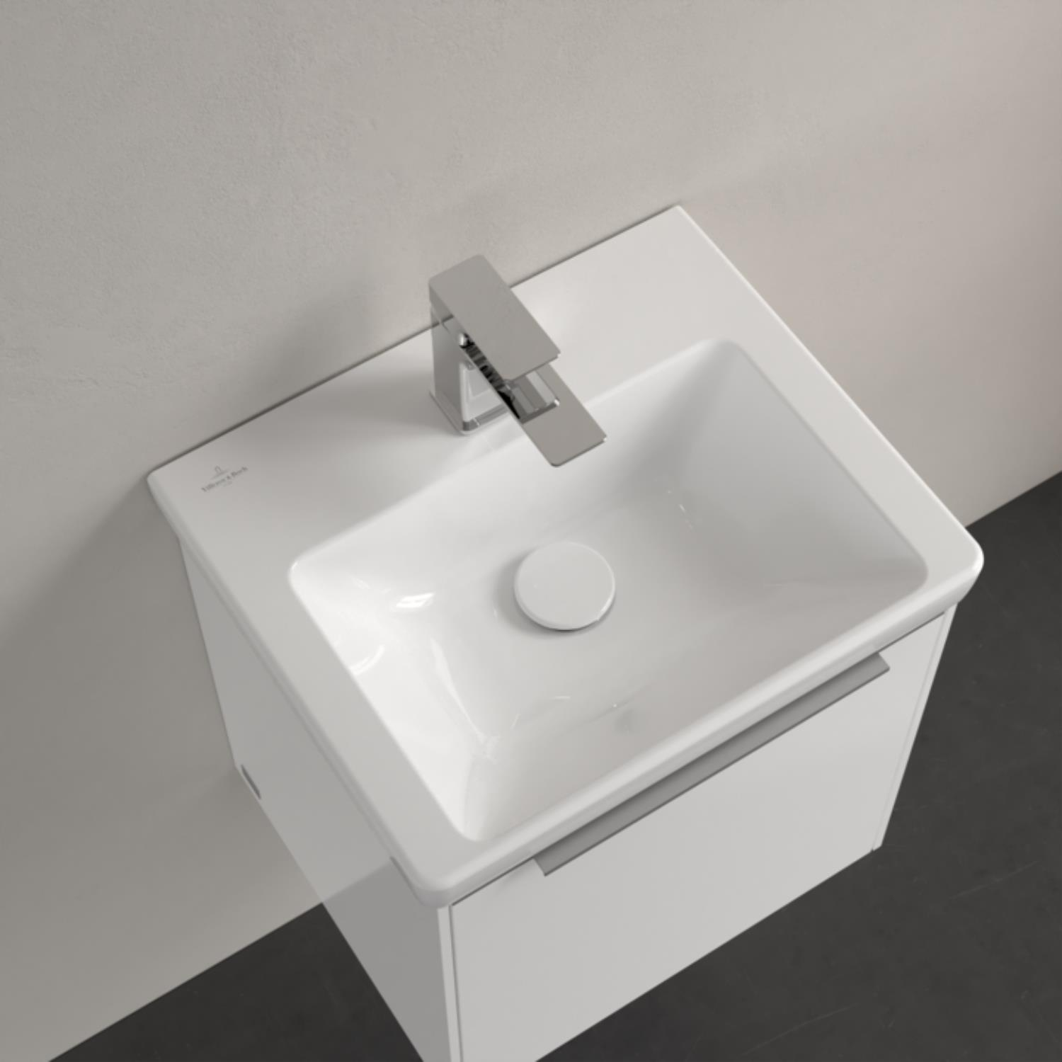 Fontein Villeroy & Boch Subway 3.0 Zonder Overloop 45x37x14.5 cm Wit Alpin Villeroy & Boch