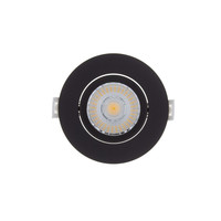 Inbouw LED-spot 3 Stuks Sanimex Njoy IP44 Dimbaar 6W 430 Lumen Zwart