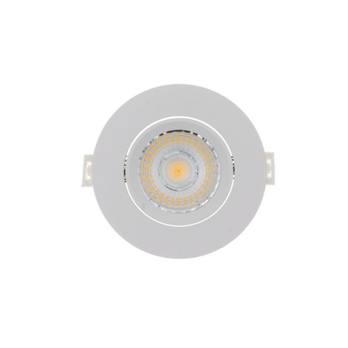 Inbouw LED-spot 5 Stuks Sanimex Njoy IP44 Dimbaar 6W 430 Lumen Mat Wit 