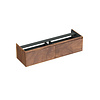 Onderkast Forzalaqua Reno 160x51x40 Cm 2 Lades Softclose Noten Pure Walnut