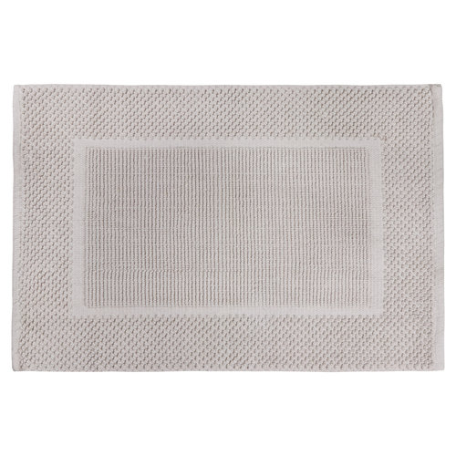 Badmat Differnz Basics 50x80 cm Katoen Steengrijs 