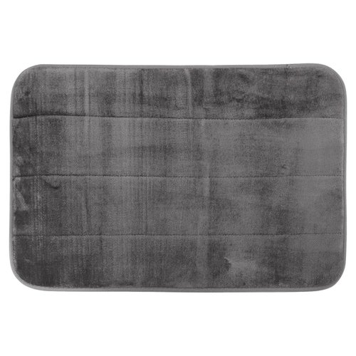 Badmat Differnz Relax 60x40 cm Microfiber Antraciet 