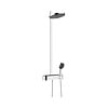 Hansgrohe Regendouche set HansGrohe Pulsify S Showerpipe 2 Jets EcoSmart Met ShowerTablet Select 400 Chroom