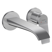 Wastafelmengkraan Hansgrohe Vivenis 2-gats Wandkraan 19.5 cm Chroom