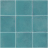 The Mosaic Factory Mozaiek Tegel Kasba 29,7x29,7 cm Mat Ocean Blue (Prijs per 1,00 M2)