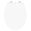 Schutte Toiletbril Schutte Lupos Softclose en LED-nachtverlichting Wit