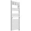 Sauter Elektrische Radiator Sauter Marapi 2 50x11.5x109 cm 500W Wit