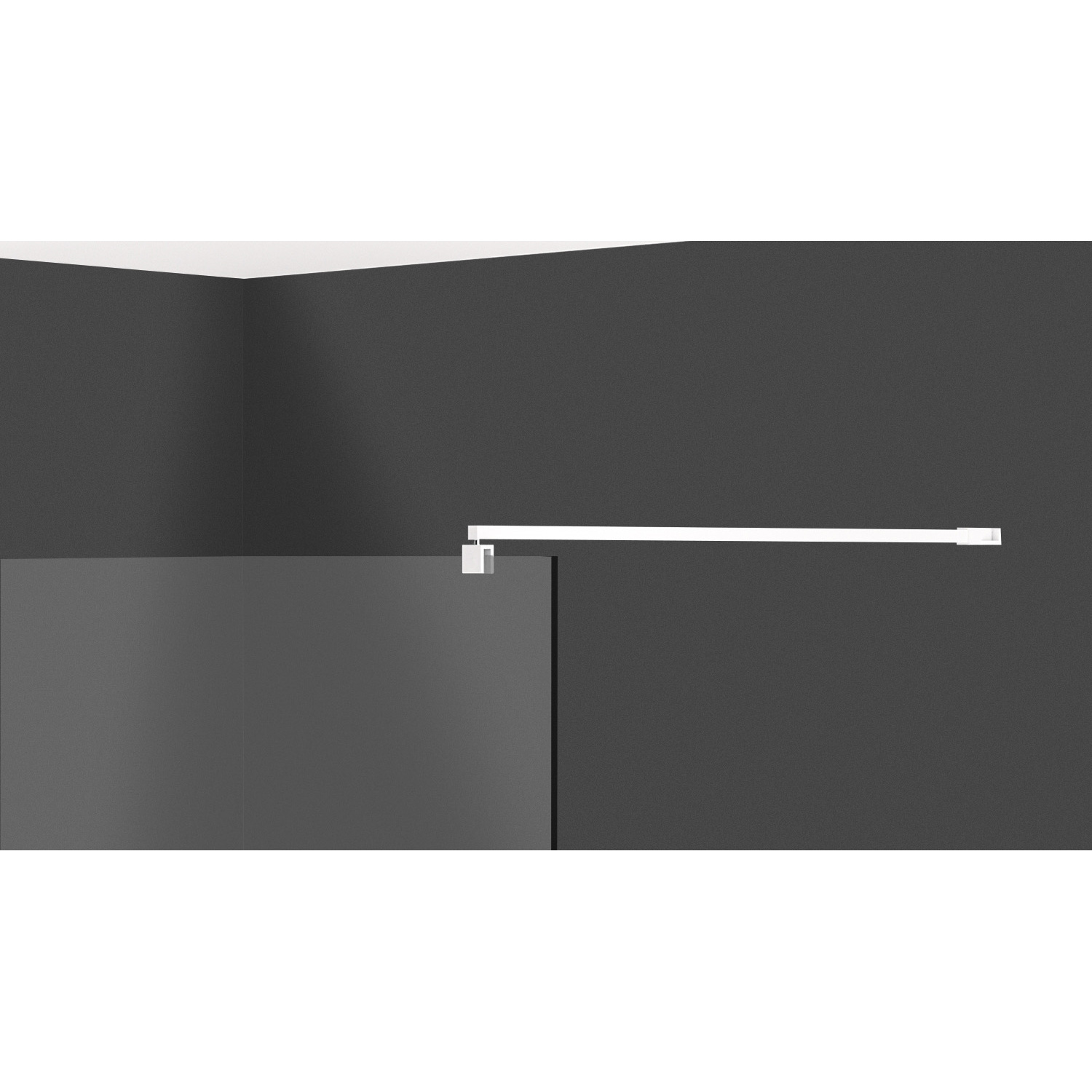 Best Design Stabilisatiestang White Dalis 120 cm Horizontaal Mat Wit