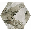 Vloertegel Zyx Amazonia 32x36,8 cm Decor Tropic Mat Grey (prijs per m2)