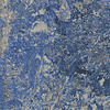 Douglas & Jones Vloertegel Douglas & Jones Magnum 120x120 cm Marmerlook Gerectificeerd 6 mm Geglazuurd Sodalite Bleu (prijs per m2)