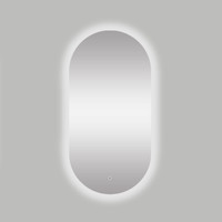 Spiegel Best Design Seldy Ovaal 100x50cm Met LED Verlichting Rondom en One-Touch Bediening