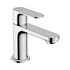 Hansgrohe Wastafelmengkraan HansGrohe Rebris S Eengreeps 80 CoolStart Met Trekwaste Chroom